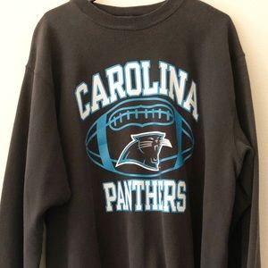 Champion Vintage Carolina Panthers Sweater Sz XXL